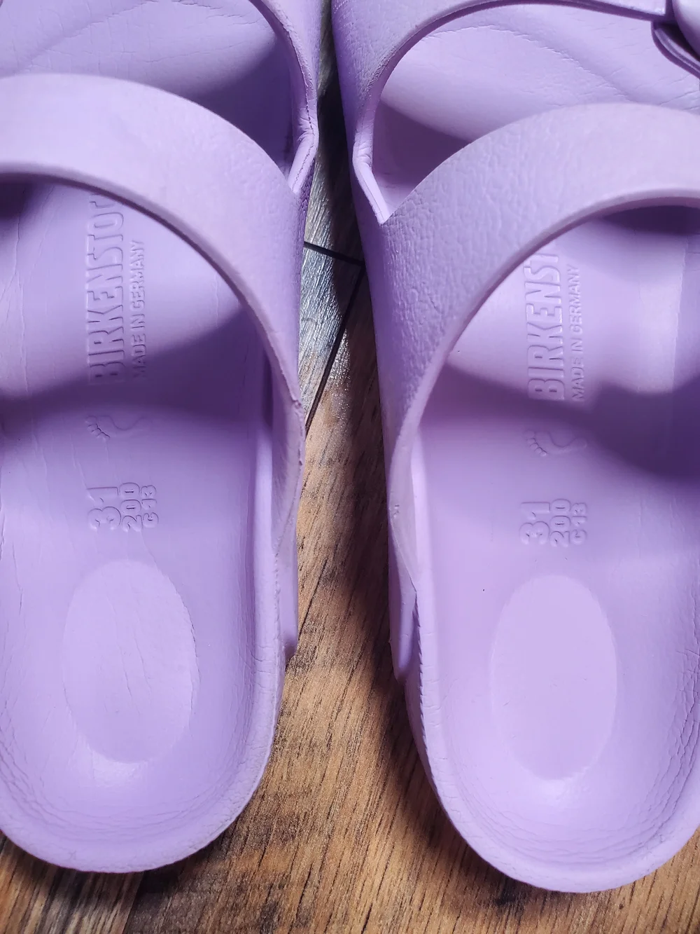 Birkenstock Kids Double-Buckle Slide Sandals in Lavender